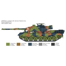 CARRO DE COMBATE LEOPARD 1 A5 -Escala 1/35- Italeri 6481