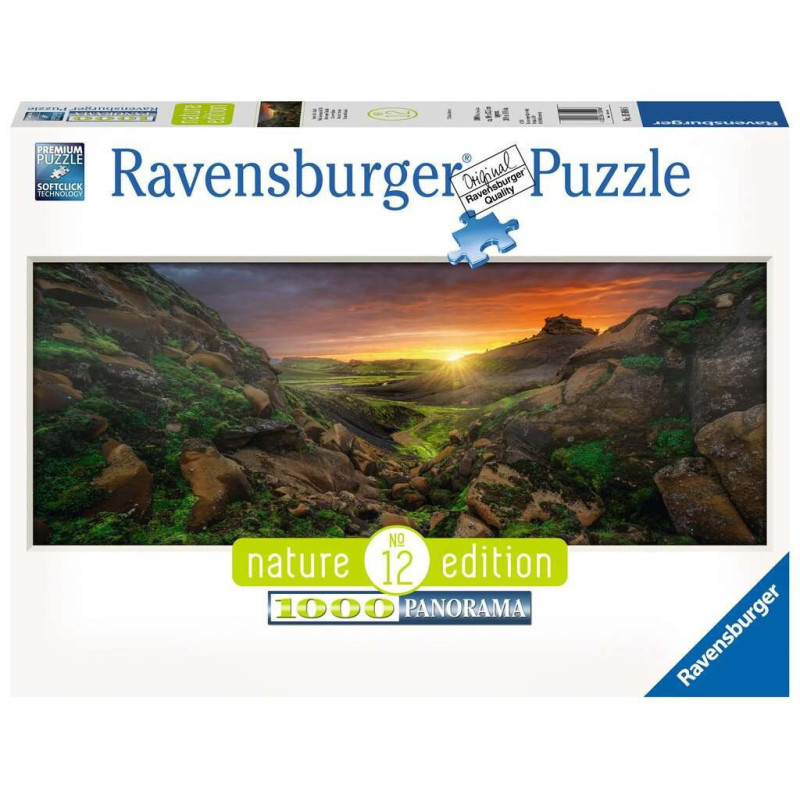 PUZZLE 1000 Pzs. SOL SOBRE ISLANDIA -Ravensburguer 15094