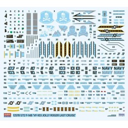 GRUMMAN F-14B VF-103 JOLLY ROGERS - ESCALA 1/72 - ACADEMY 12578