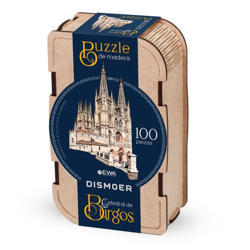 CATEDRAL DE BURGOS PUZZLE PLANO 190 PIEZAS - EWA 00400 (240X389mm)