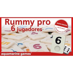 RUMMY PRO 6 JUGADORES - AQUAMARINE GAMES DO001