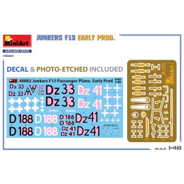 JUNKERS F.13 Early -Escala 1/48- MiniArt 48002