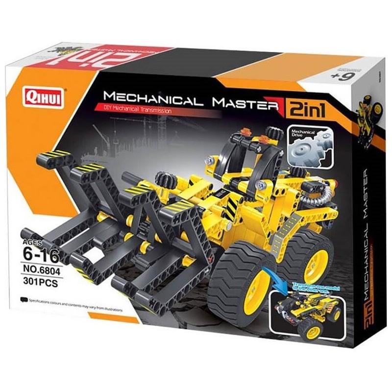 MECHANICAL MASTER: MAQUINARIA O BUGGY (301 pzs) - QIHUI 6804