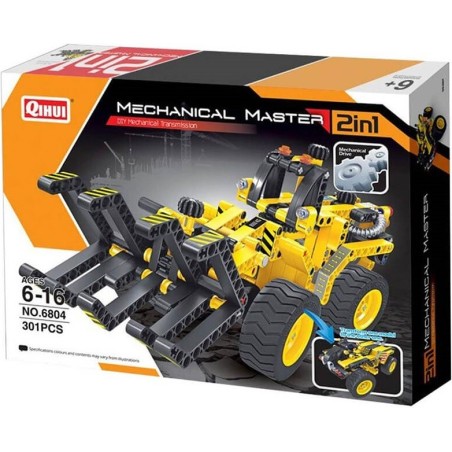 MECHANICAL MASTER: MAQUINARIA O BUGGY (301 pzs) - QIHUI 6804