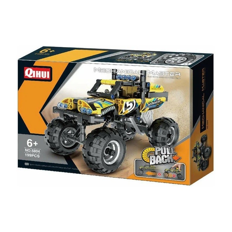 MECHANICAL MASTER: OFF ROAD AMATILLO (199 pzs) - QIHUI 5804