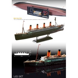 TRANSATLANTICO R.M.S. TITANIC (LEDS) -Escala 1/700- ACADEMY 14220