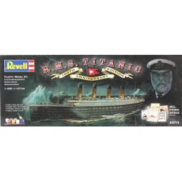 TRANSATLANTICO R.M.S. TITANIC (Pintura & pegamento) -Escala 1/400- Revell 05715