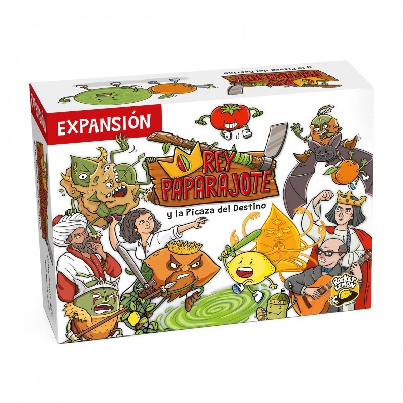 LA PICAZA DEL DESTINO - EXPANSION DEL JUEGO REY PAPARAJOTE - ROCKET LEMON