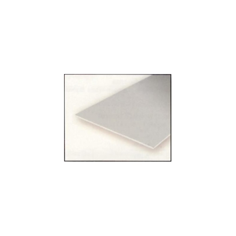 HOJA PLASTICO LISA 0,75 mm 300 x 150 mm 2 unidades