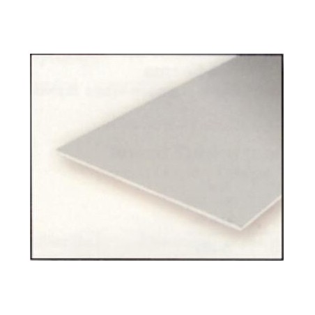 HOJA PLASTICO LISA 0,75 mm 300 x 150 mm 2 unidades