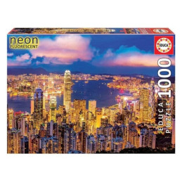 PUZZLE NEON 1000 PZAS HONG KONG - EDUCA 18462