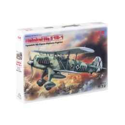 HEINKEL HE-51 B-1 (España) -Escala 1/72- ICM 72191