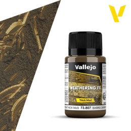 Weathering Effects: TEXTURA BARRO EUROPEO 40 ml - VALLEJO 73807