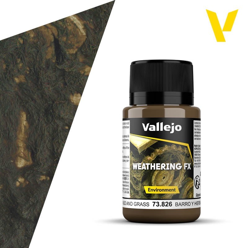 Weathering Effects: EFECTO BARRO & HIERBA 40 ml - VALLEJO 73826