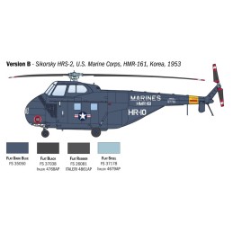 SIKORSKY HO4S-3 / HAS.7 / H-19 CHICKASAW -Escala 1/72- Italeri 1476