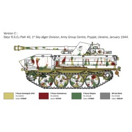 TRACTOR RSO & CAÑON PAK-40 (75 mm) -Escala 1/35- Italeri 355