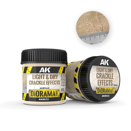 DIORAMA: ARENA SECA EFECTO CRAQUELADO (100 ml) - AK Interactive AK8033