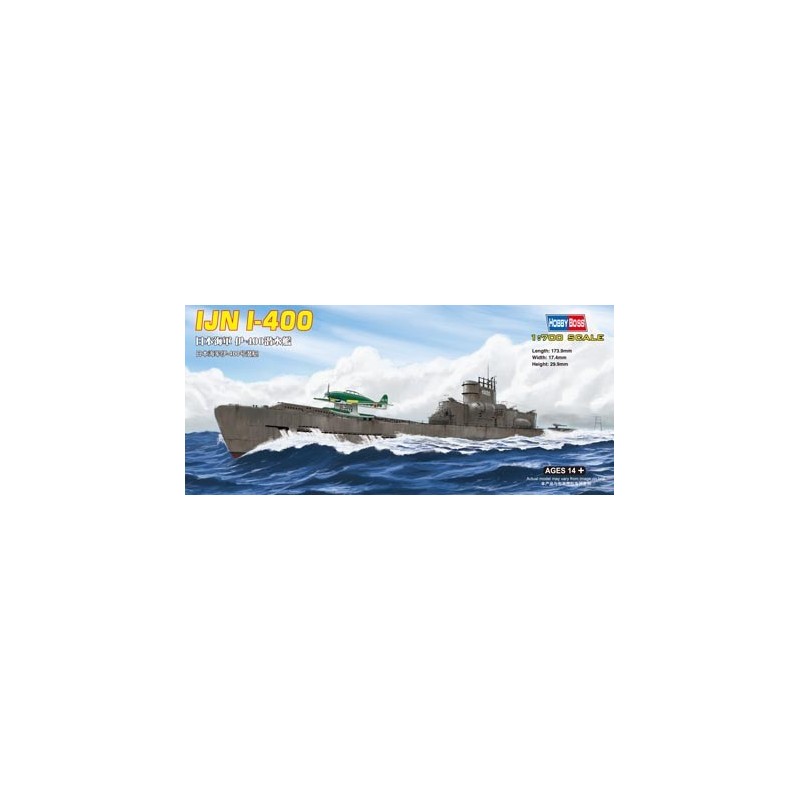 SUBMARINO I-400 -Escala 1/700- Hobby Boss 87017