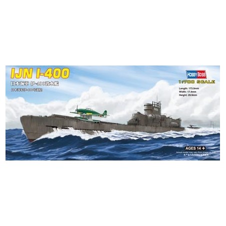 SUBMARINO I-400 -Escala 1/700- Hobby Boss 87017