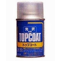 SPRAY TOPCOAT BARNIZ BRILLO 88 ml MR HOBBY