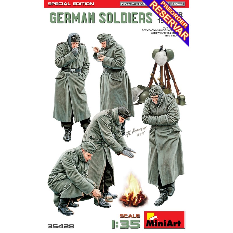 SOLDADOS ALEMANES (Invierno 1941-42) Special Edition -Escala 1/35- MiniArt 35428