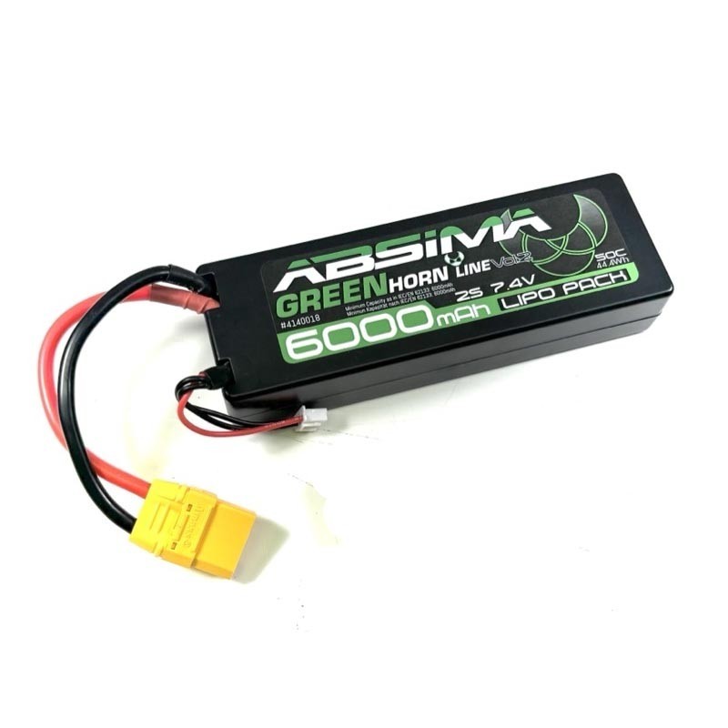 BATERIA LIPO 7.4V 6000MAH 50C ABSIMA 4140018