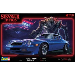 Stranger Things: Chevy Camaro Z/28 -Escala 1/24- Revell 07728