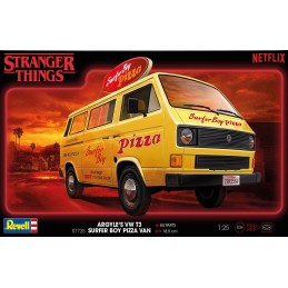 Stranger Things: VOLKSWAGGEN T3 Bus "Surfer Boy" -Escala 1/24- Revell 07725