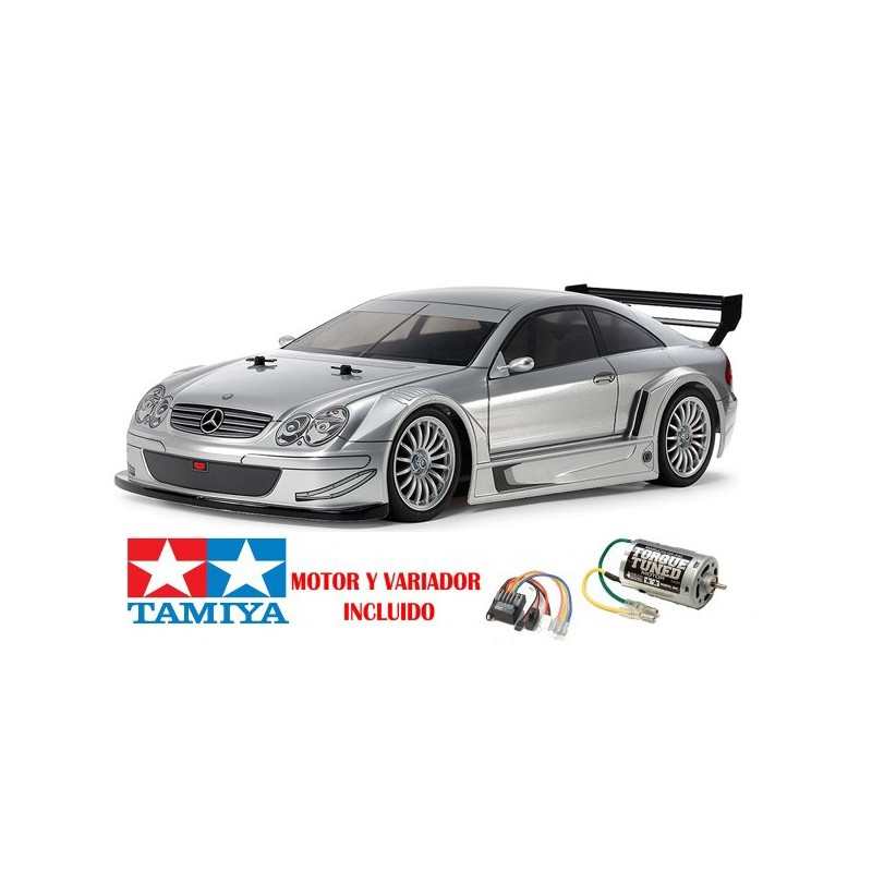 COCHE RC MERCEDES - BENZ CLK TT-02 KIT 1/10 TAMIYA58722