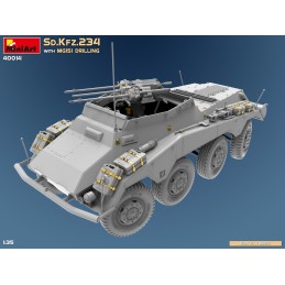 VEHICULO BLINDADO Sd.Kfz.234/2 & MG151 Drilling (Interiores) -Escala 1/35- MiniArt 40014