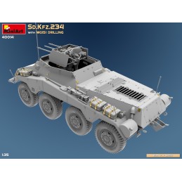 VEHICULO BLINDADO Sd.Kfz.234/2 & MG151 Drilling (Interiores) -Escala 1/35- MiniArt 40014