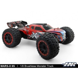 COCHE MARS-X ESCALA 1/8 6S 150A ROJO HNRH9901