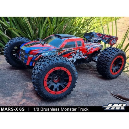 COCHE MARS-X ESCALA 1/8 6S 150A ROJO HNRH9901