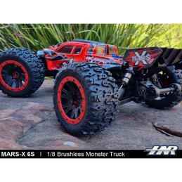 COCHE MARS-X ESCALA 1/8 6S 150A ROJO HNRH9901