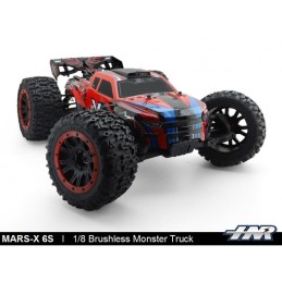 COCHE MARS-X ESCALA 1/8 6S 150A ROJO HNRH9901