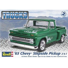 CHEVROLET STEPSIDE PICKUP (1965) CHEVY -Escala 1/25- Revell 85-7210