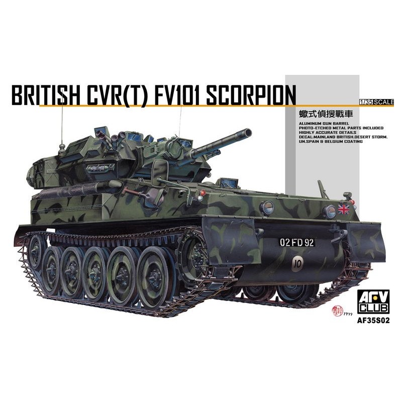 CARRO DE COMBATE FV.101 SCORPION -Escala 1/35- AFV AF35S02