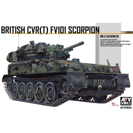 CARRO DE COMBATE FV.101 SCORPION -Escala 1/35- AFV AF35S02