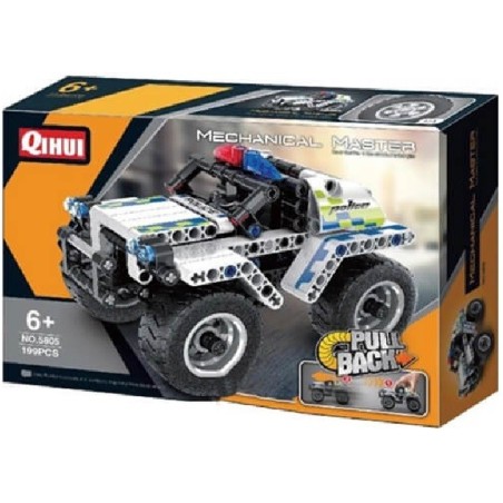 MECHANICAL MASTER: OFF ROAD POLICIA (199 pzs) - QIHUI 5805