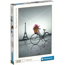 PUZZLE 500 Pzas ROMANTIC PROMENADE IN PARIS - Clementoni 35014