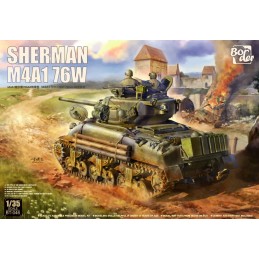 CARRO DE COMBATE M-4 A1 76W VVSS SHERMAN (Late) -Escala 1/35- Border Model BT-046