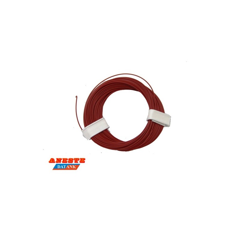 CABLE FINO ROJO 10 m - ANESTE 6010