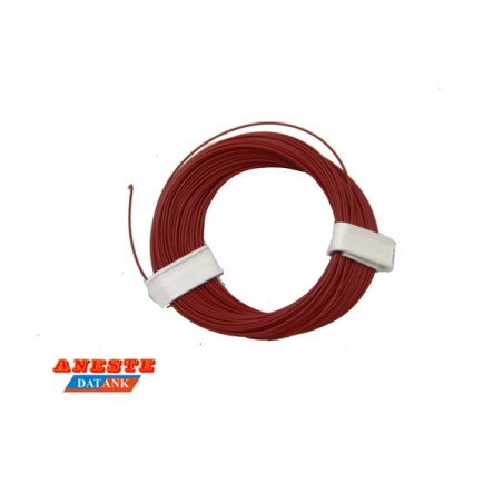 CABLE FINO ROJO 10 m - ANESTE 6010