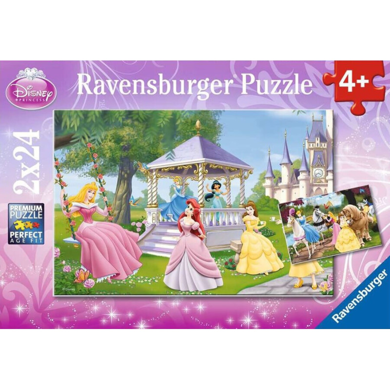 PUZZLE 2 x 24 Pzas PRINCESAS - Ravensburguer 08865