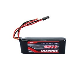 BATERIA LI-PO RECEPTOR PLANA 7.4v 2500mAh CONECTOR JR