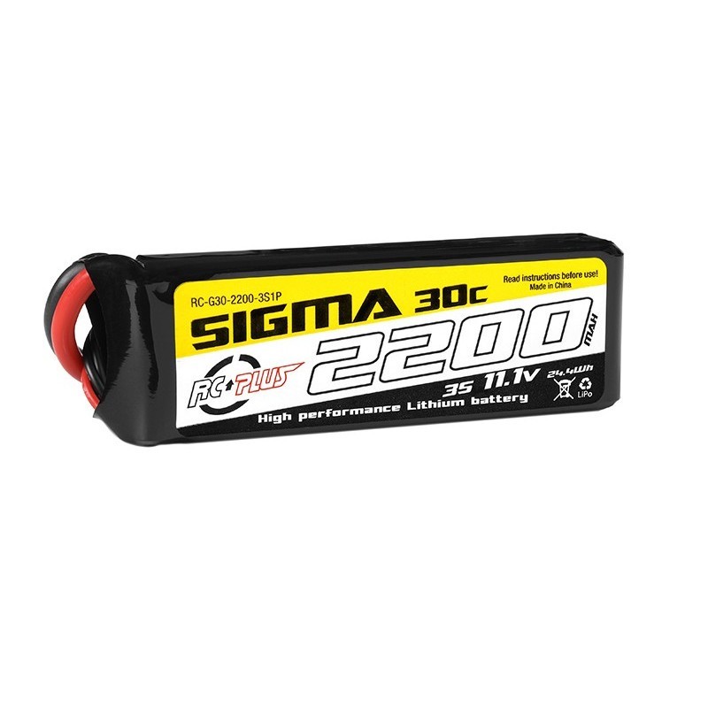 BATERIA LIPO 11,1V 2200mah 30C CONECTOR XT-60