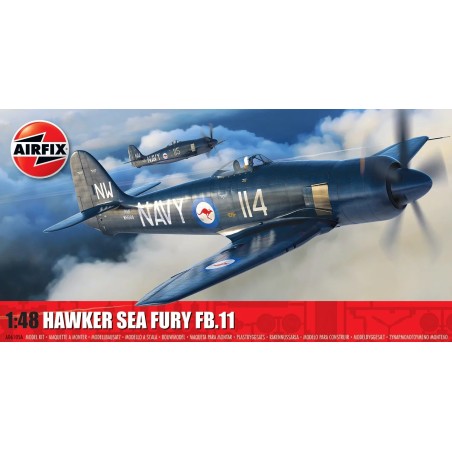 HAWKER SEA FURY FB.II -Escala 1/48- Airfix A06105A