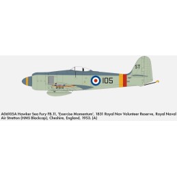 HAWKER SEA FURY FB.II -Escala 1/48- Airfix A06105A