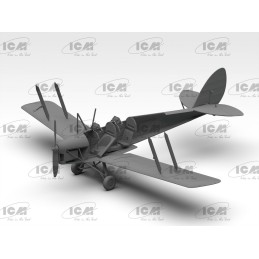 de HAVILLAND D.H. 82 TIGER MOTH (Bombas) -Escala 1/32- ICM 32038