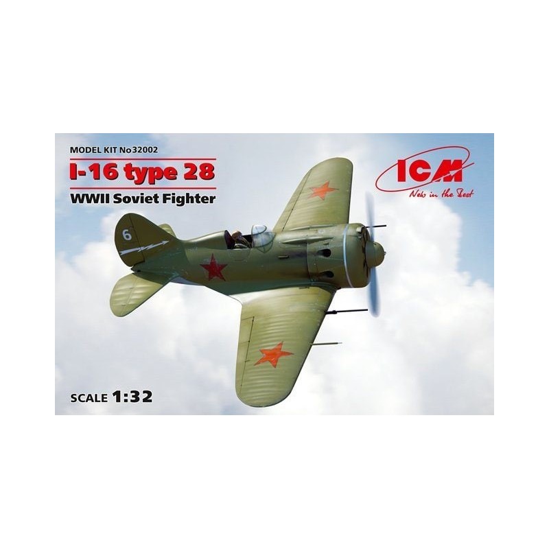 Polikarpov I-16 Tipo 28 -Escala 1/32- ICM 32002